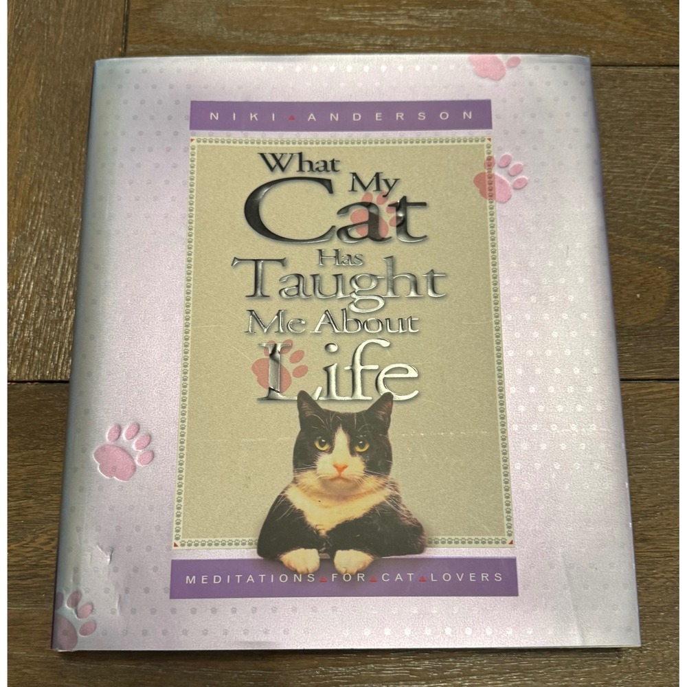 What My Cat Has Taught Me About Life Niki Anderson Hardcover Honor Books HB-366